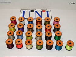 Picture of 6/0 UNI-Thread, 136 denier, 25 colors.