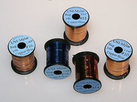 Image de UNI-Mylar Copper & Blue 4 largeurs